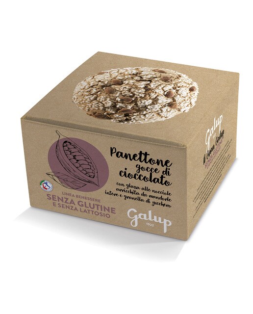 Imagen 3 de Panettone de chocolate sin gluten Galup
