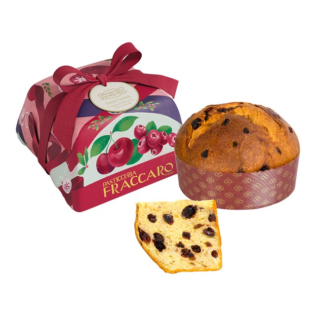 Imagen 0 de Panettone con cereza y arándanos Fraccaro