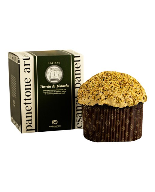 Imagen 1 de Panettone de turrón de pistacho Raúl Asencio