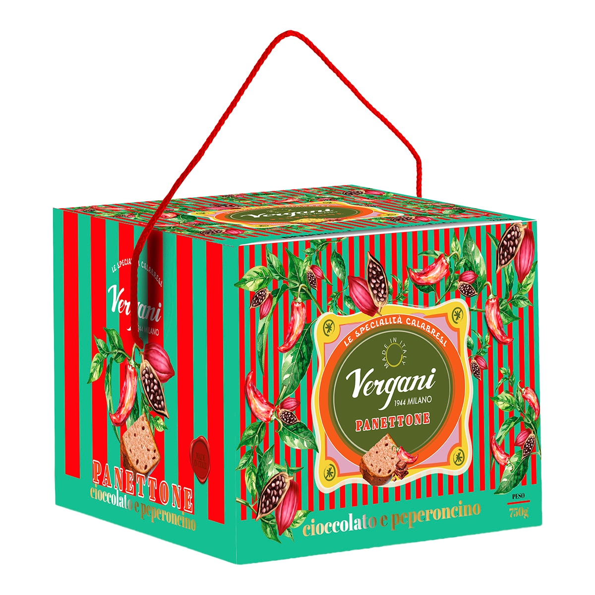 Imagen 1 de Panettone con chocolate y chili Vergani