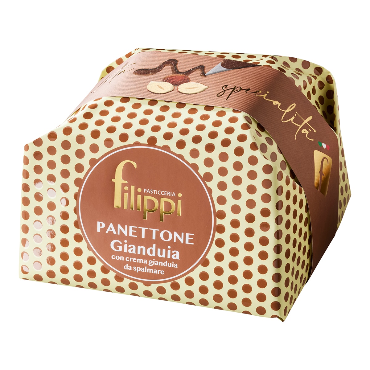 Panettone Gianduja crema Filippi 1