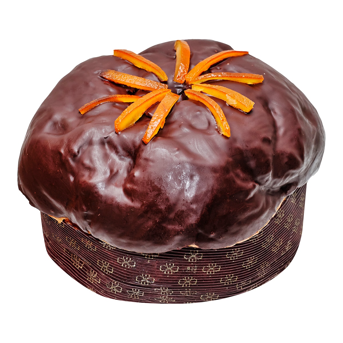 Imagen 2 de Panettone glaseado de chocolate Rustichella d'Abruzzo