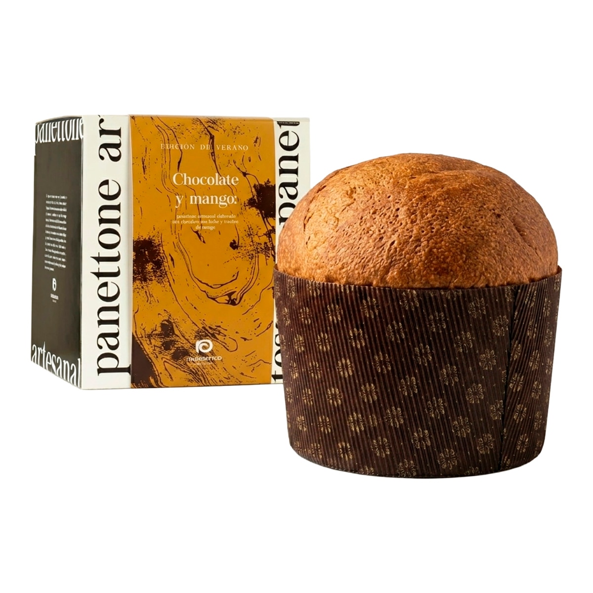 Imagen 0 de Panettone de chocolate y mango Raúl Asencio