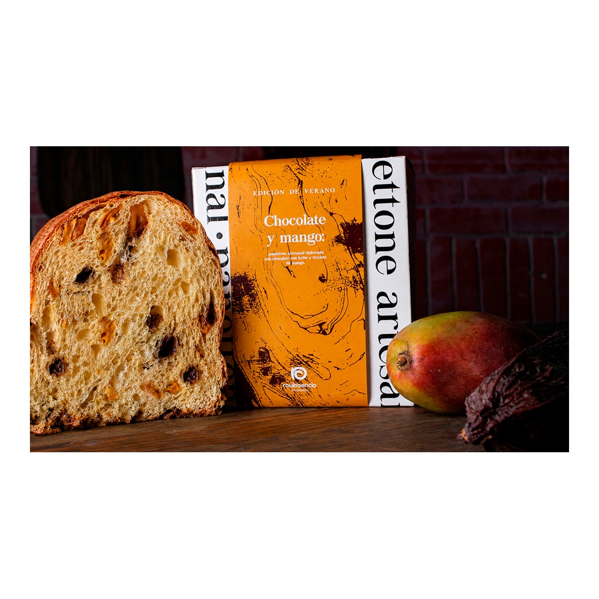 Panettone de chocolate y mango Raúl Asencio 4