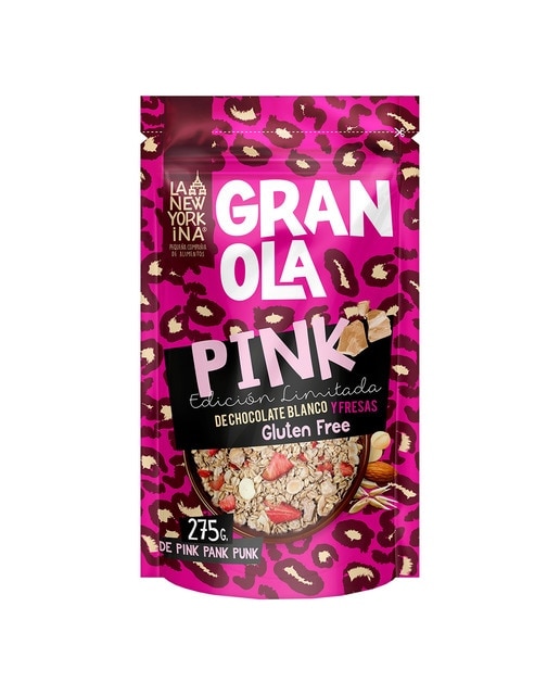 Granola Pink Edición Limitada sin gluten La Newyorkina 1