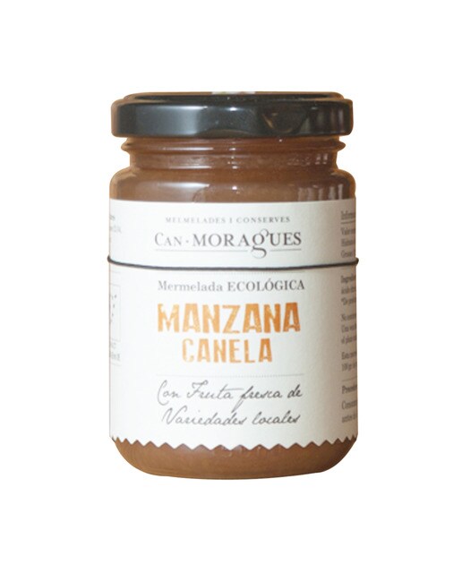 Mermelada ecológica de manzana con canela Can Moragues 1