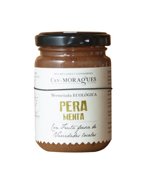 Imagen 0 de Mermelada ecológica de pera con menta Can Moragues