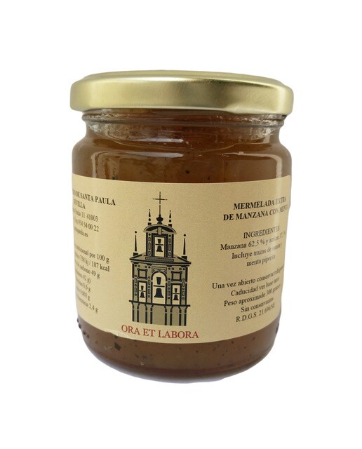 Imagen 0 de Mermelada de manzana con menta Ora et Labora