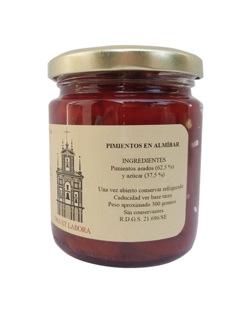 Pimientos en almíbar Ora et Labora 1