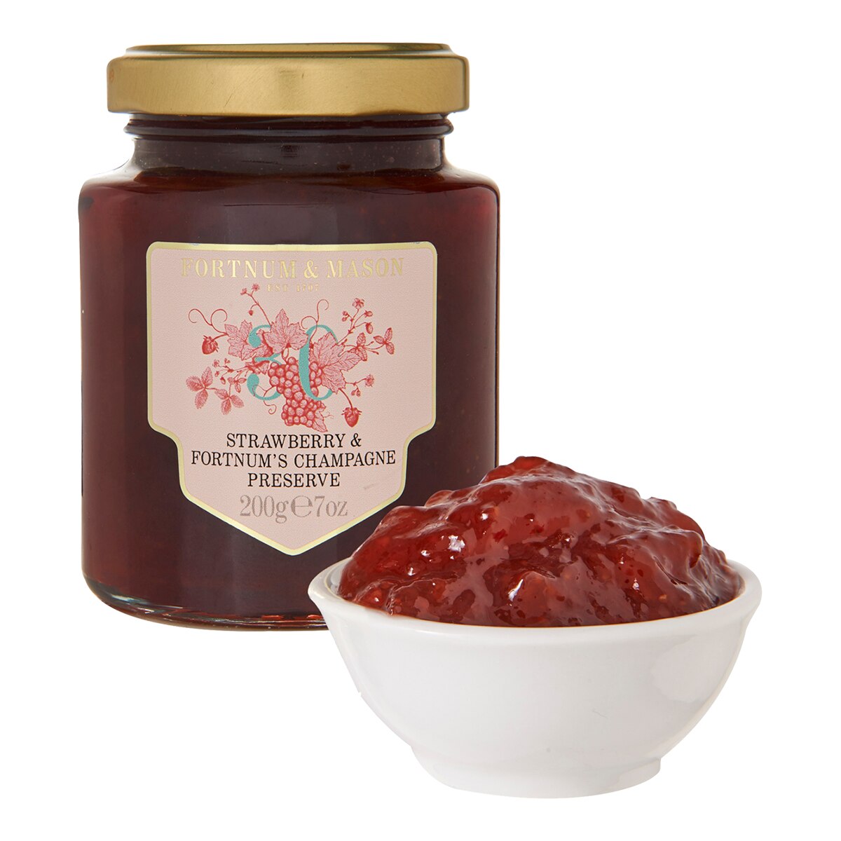 Mermelada Strawberry Preserve & Champagne Fortnum & Mason 2