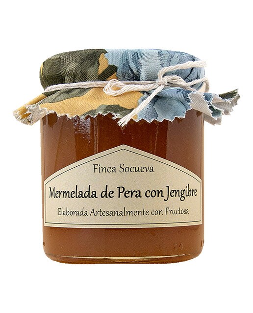 Imagen 0 de Mermelada de pera con jengibre Finca Socueva