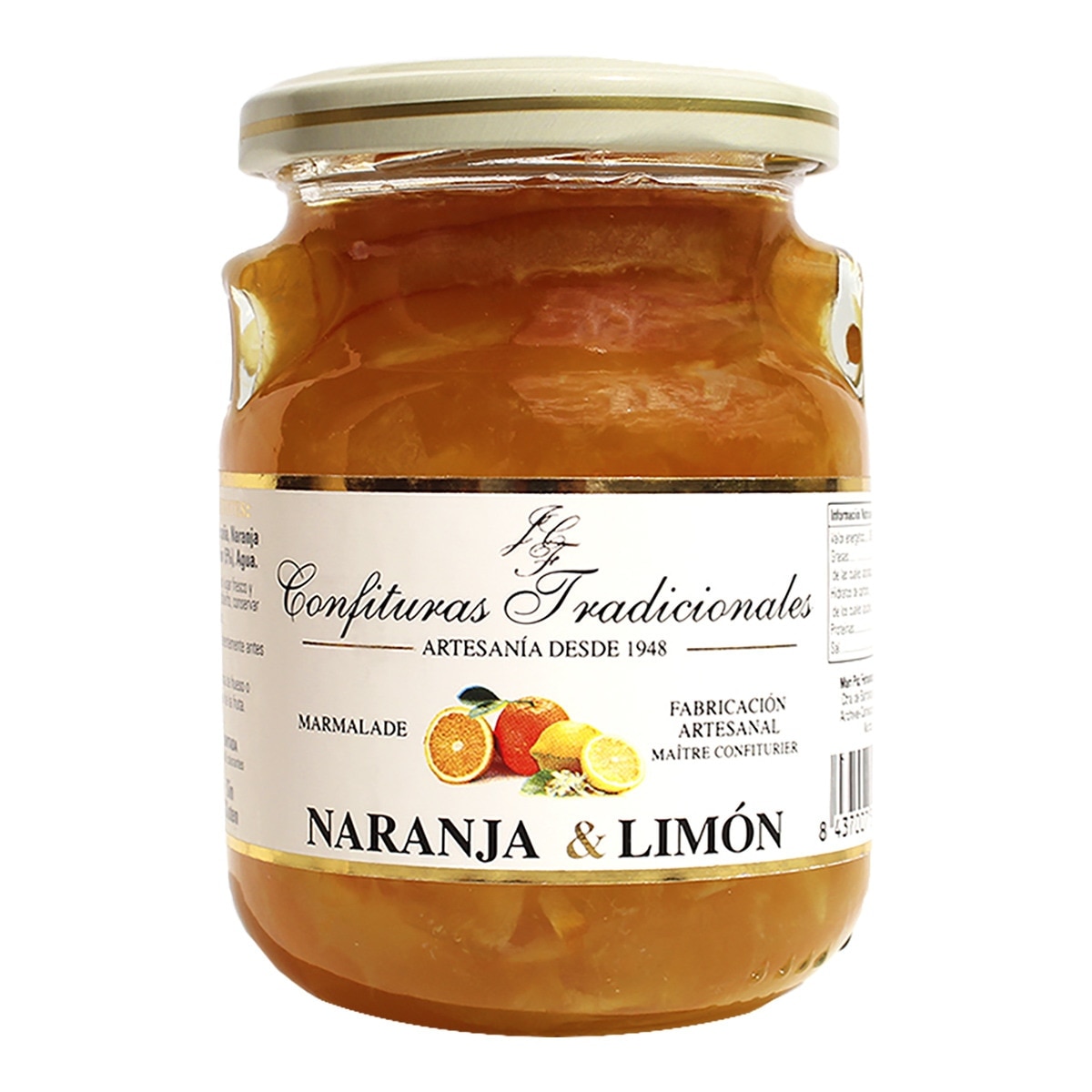 Imagen 0 de Mermelada de naranja y limón Confituras Tradicionales