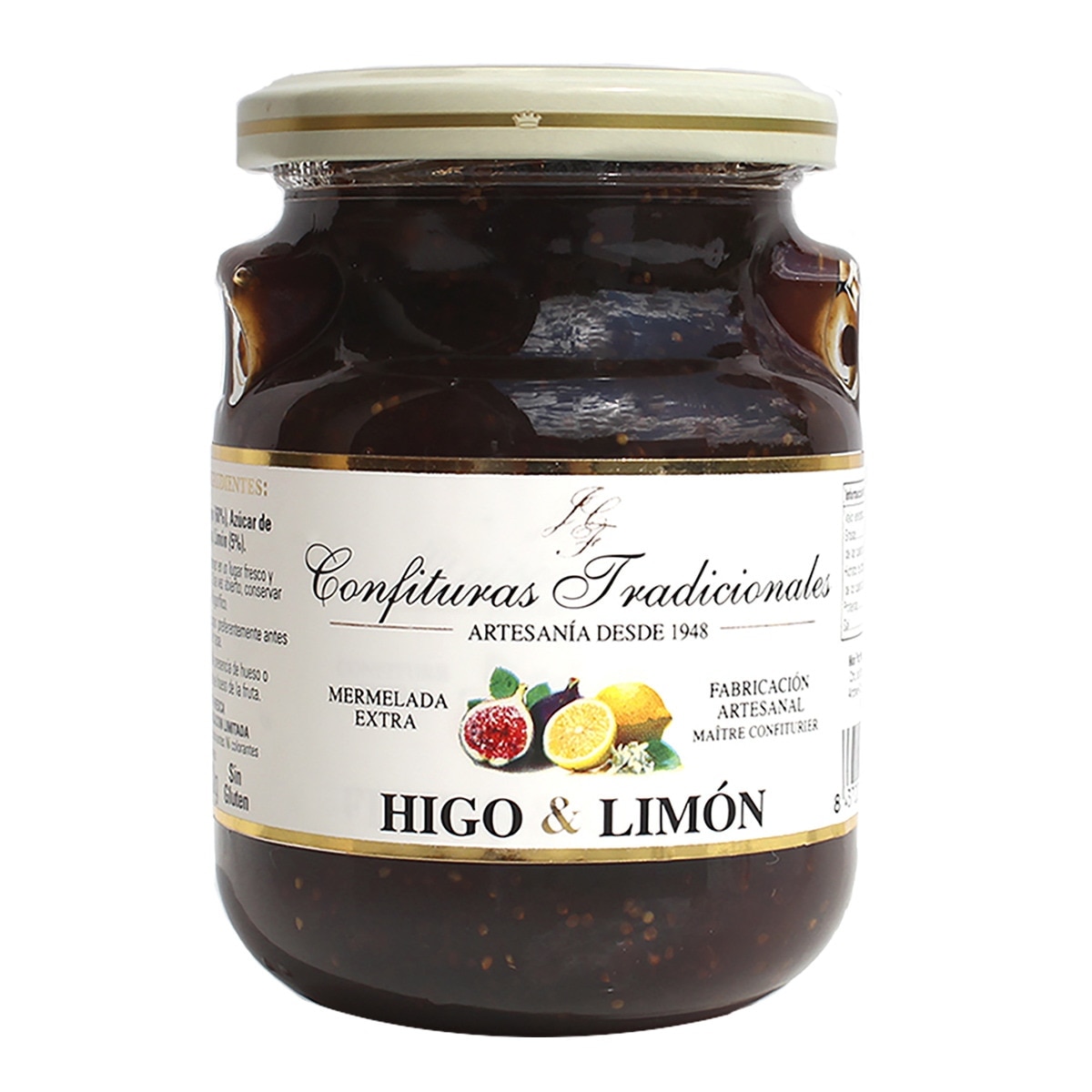 Imagen 0 de Mermelada extra de higo y limón Confituras Tradicionales