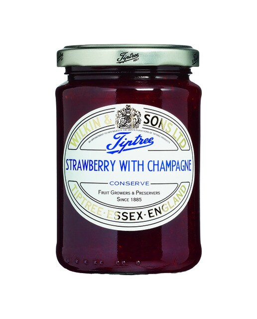 Mermelada de fresas con champagne Tiptree 1