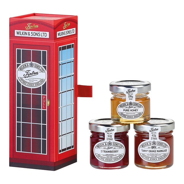 Estuche con mermeladas en miniaturaTiptree