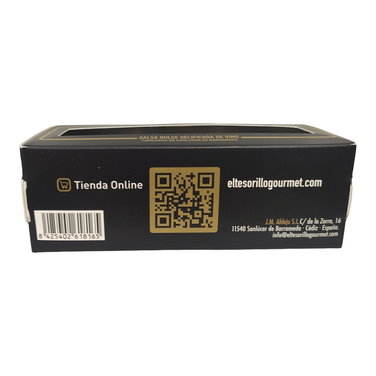 Estuche de mermeladas de vinos del Marco de Jerez El Tesorillo 3