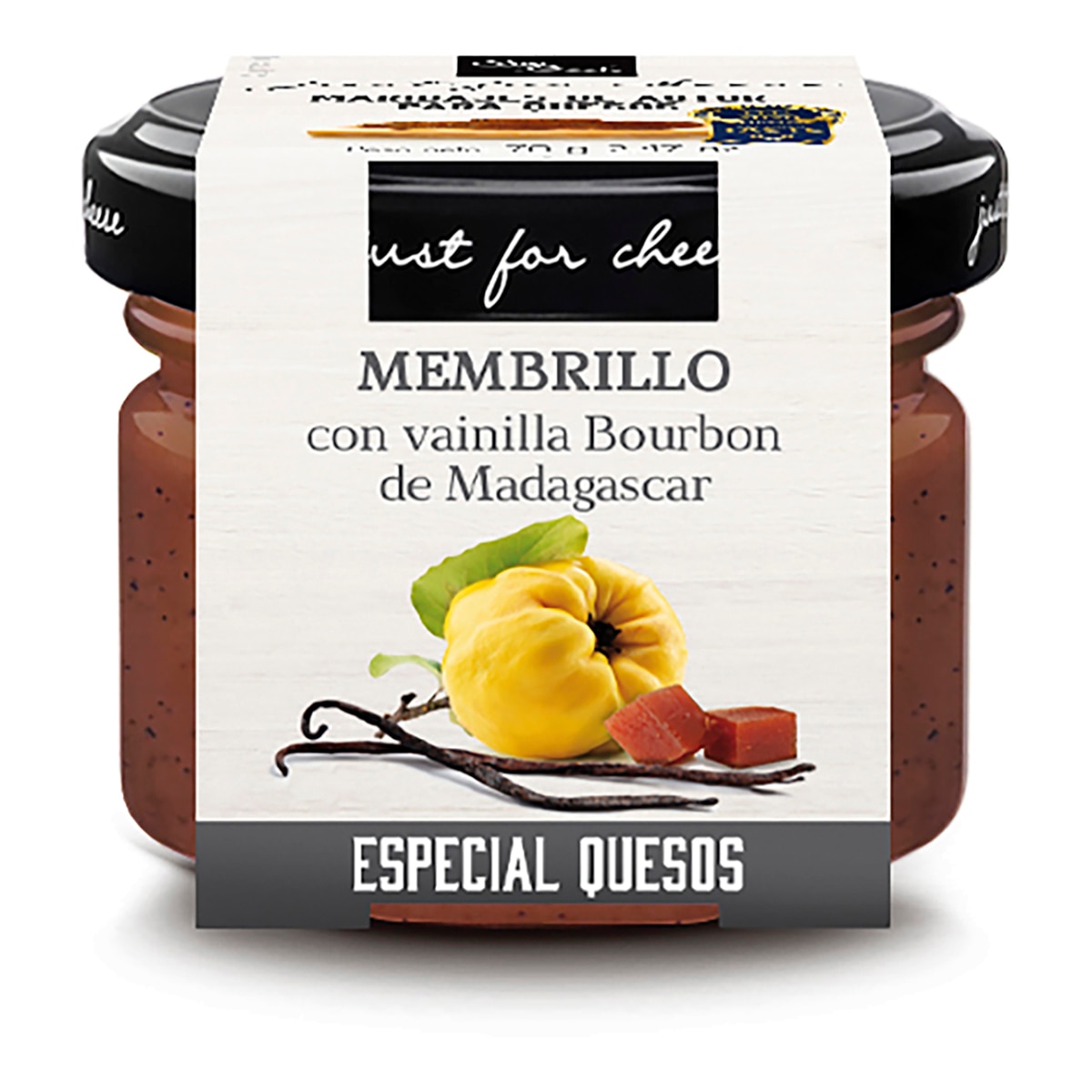 Salsa dulce de membrillo con vainilla Bourbon de Madagascar Can Bech 1