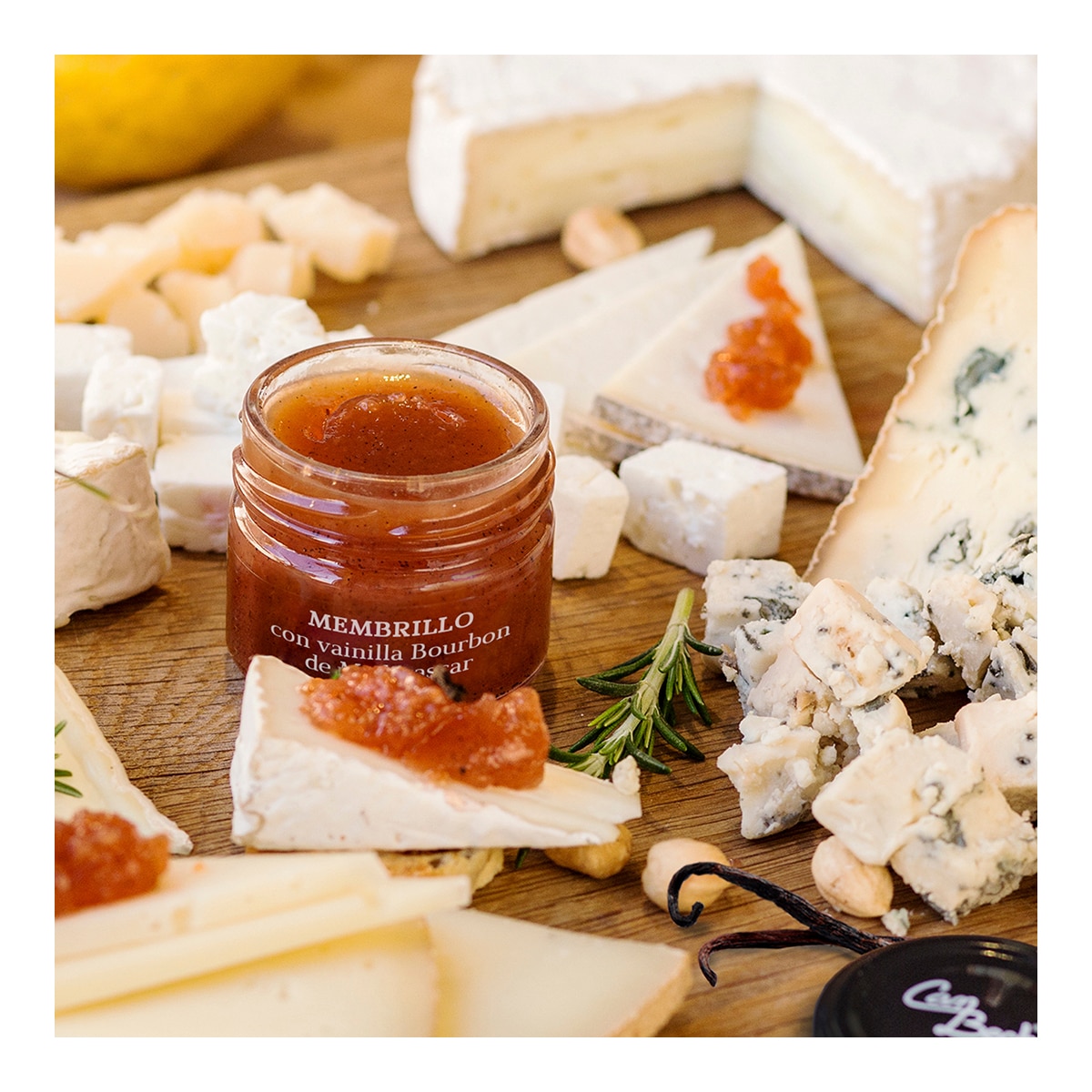 Salsa dulce de membrillo con vainilla Bourbon de Madagascar Can Bech 3