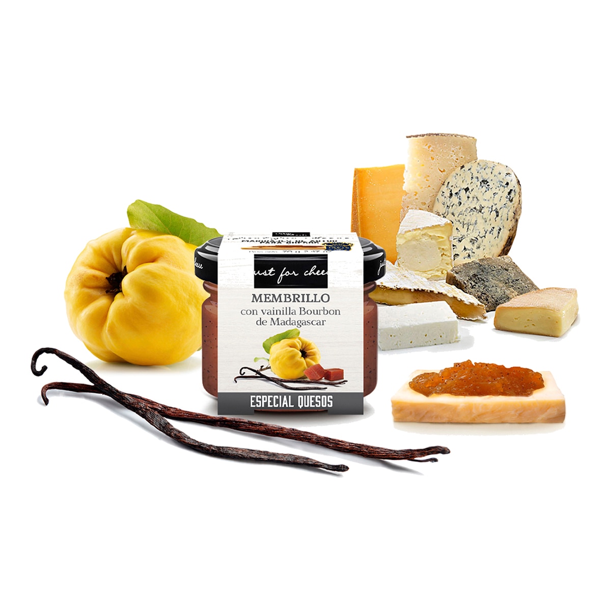 Salsa dulce de membrillo con vainilla Bourbon de Madagascar Can Bech 4