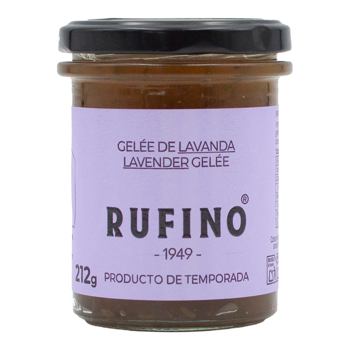 Imagen 1 de Mermelada Gelee de lavanda Rufino