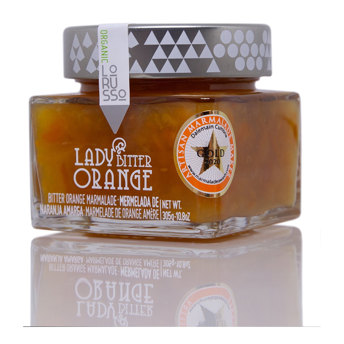 Mermelada extra ecológica de naranja amarga Lorusso 3
