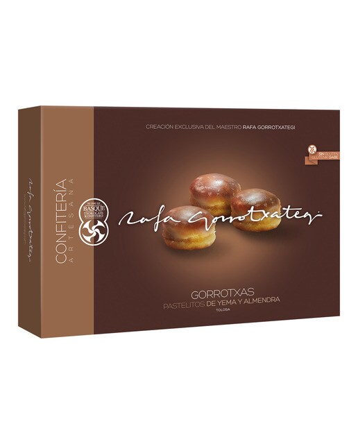 Imagen 0 de Pastelitos de yema y almendra Gorrotxas Rafa Gorrotxategui