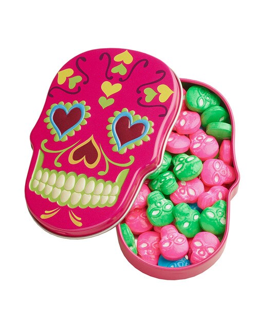 Imagen 0 de Caramelos Candy Tins Skulls