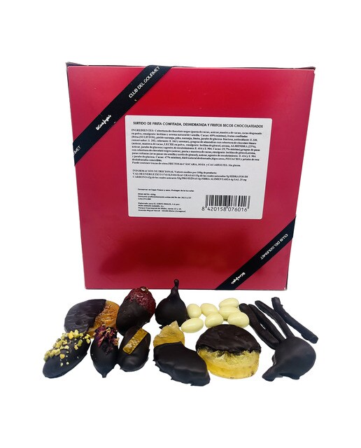 Imagen 2 de Fruta confitada con chocolate Nakoa