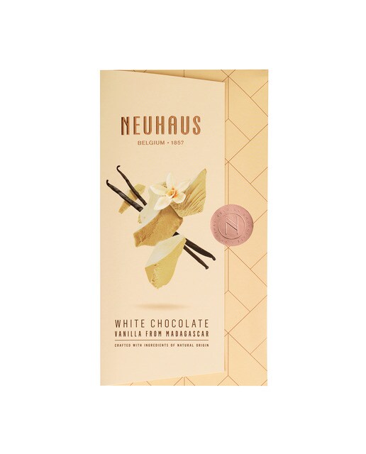 Imagen 0 de Tableta de chocolate blanco con vainilla de Madagascar Neuhaus