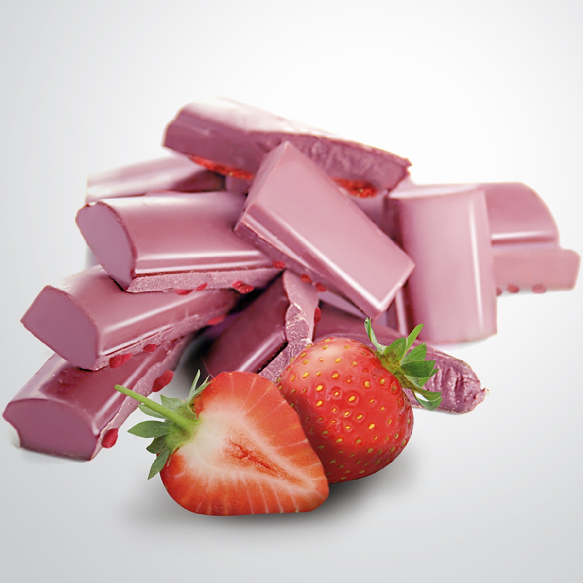 Tableta de chocolate ruby 48% fresas Rafa Gorrotxategi 3