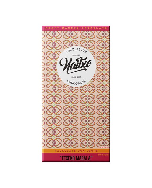 Tableta de chocolate con leche Etxeko Masala Kaitxo 1