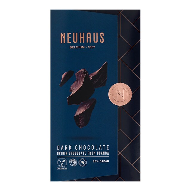 Tableta de chocolate Uganda 80% cacao Neuhaus