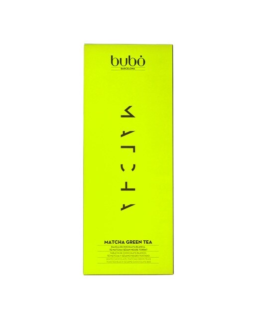 Tableta de chocolate Matcha Green Tea Bubó