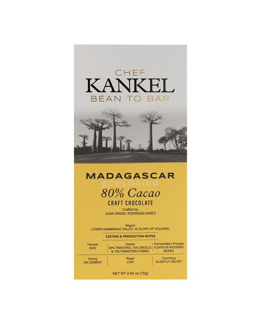 Imagen 0 de Tableta de chocolate de Madagascar Kankel Cacao