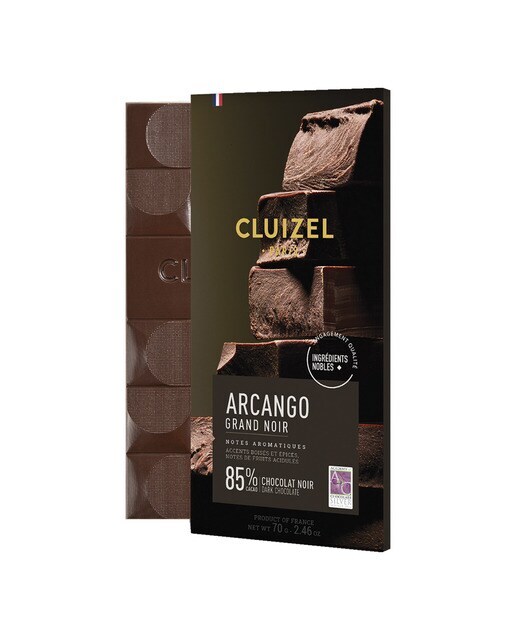 Tableta de chocolate Arcango Gran Noir 85% Michel Cluizel