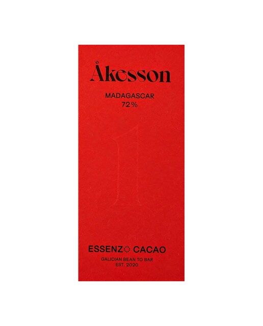 Imagen 0 de Tableta de chocolate Madagascar 72% Akesson Essenzo Cacao