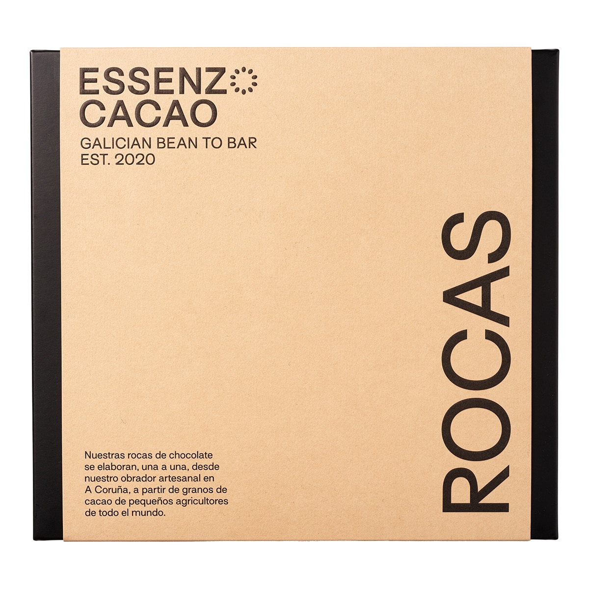 Rocas de chocolate de 4 sabores Essenzo Cacao 1