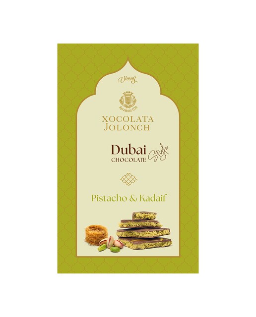 Tableta de chocolate Dubai Style chocolate Jolonch Vicens 1