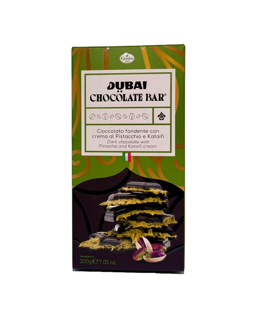 Tableta de chocolate estilo Dubái Gusto Etna 1
