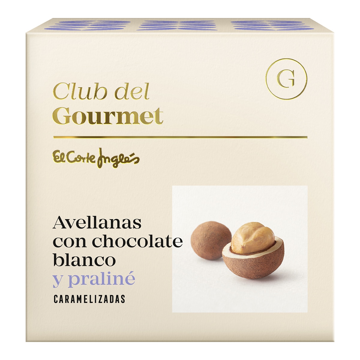 Bombón de avellana y praliné Club del Gourmet 1