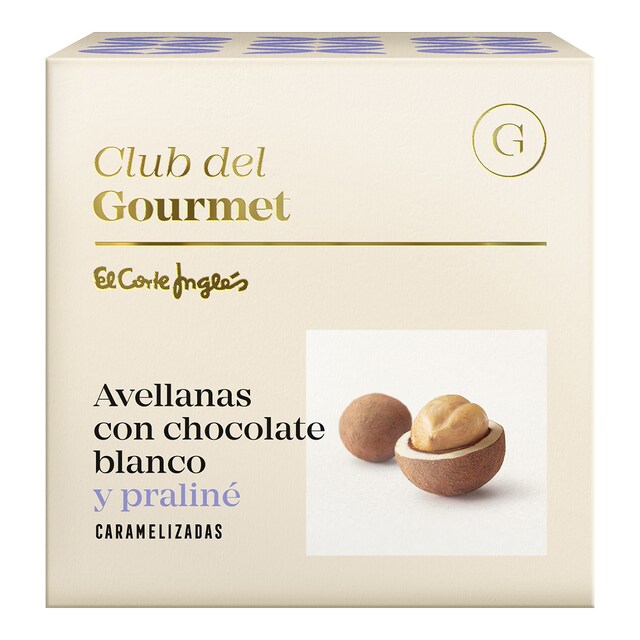Bombón de avellana y praliné Club del Gourmet