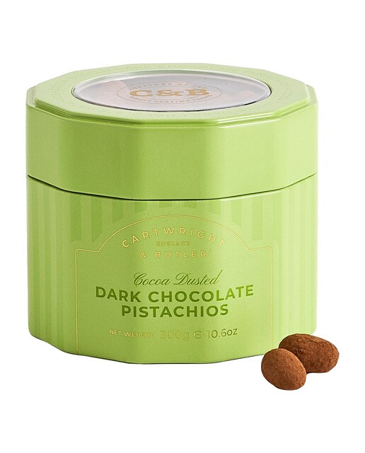 Pistachos con chocolate negro Cartwright & Butler 1