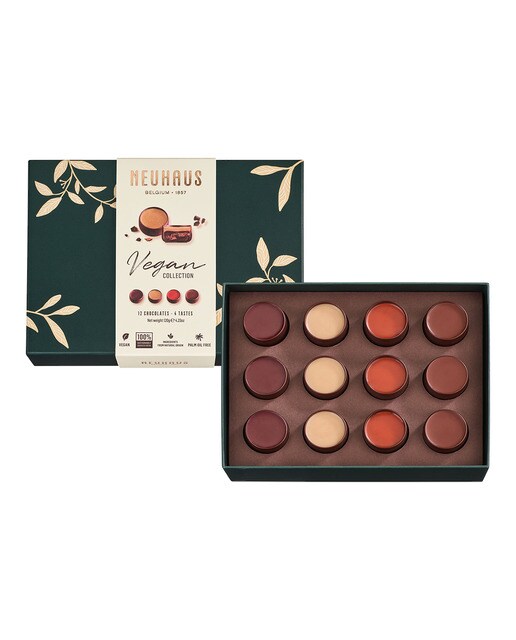 Bombones belgas Vegan Collection Neuhaus 1