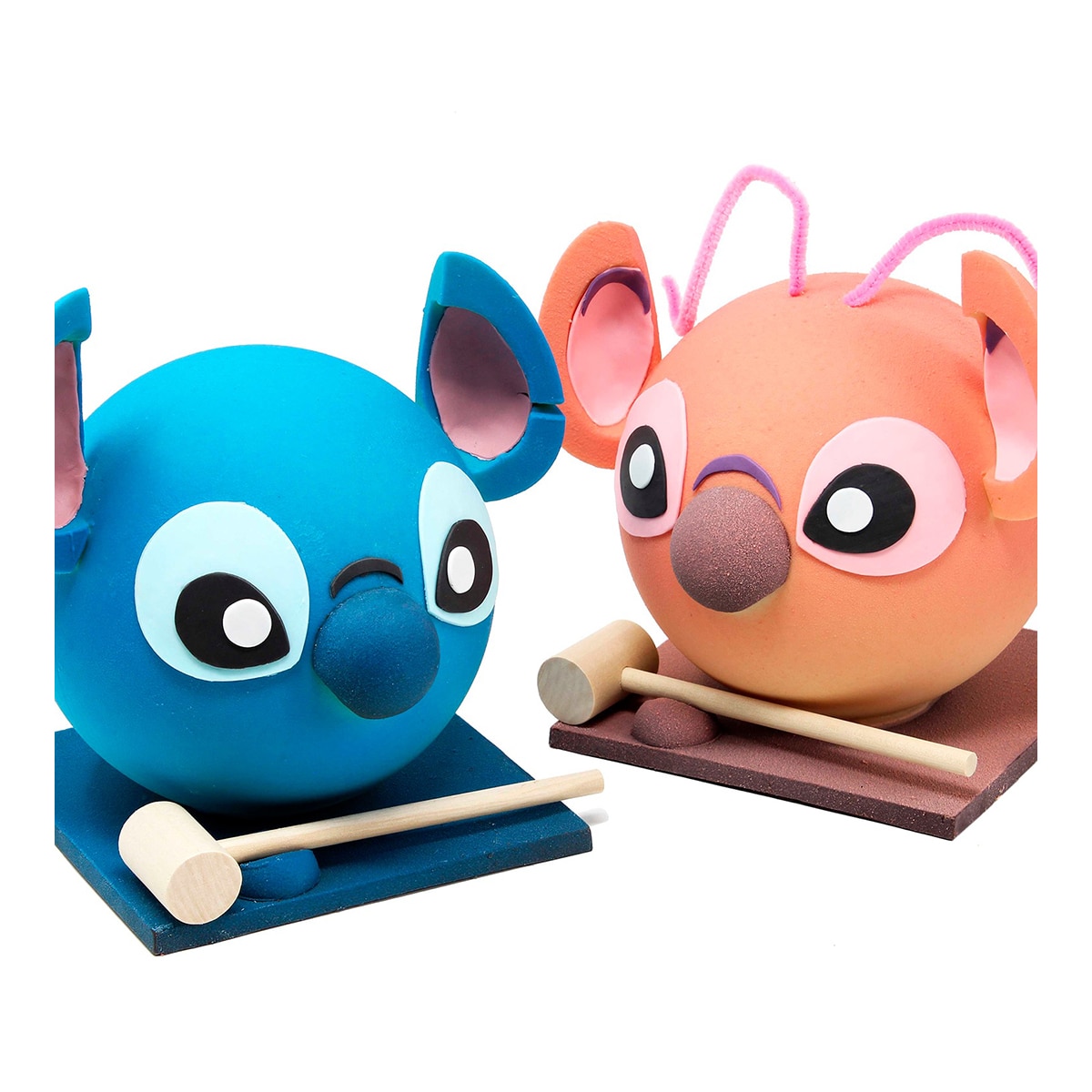 Imagen 3 de Figura mona piñata Stitch de chocolate Rodellas