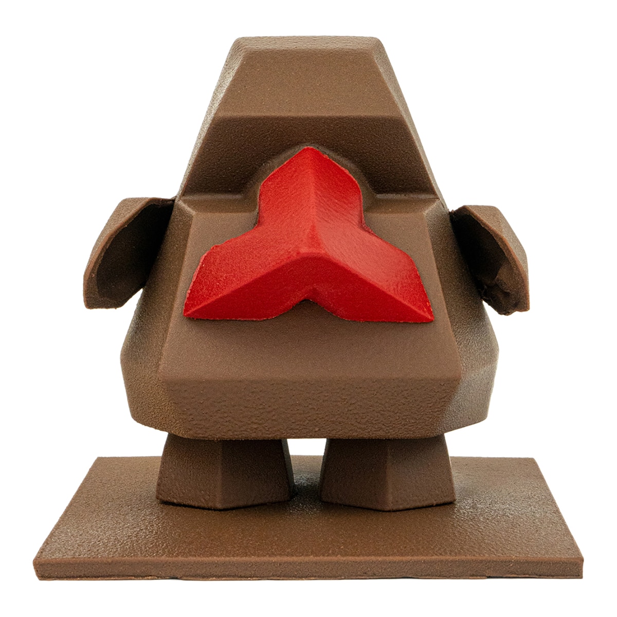 Imagen 1 de Figura de chocolate con leche con grageas de avellana Rocambolesc