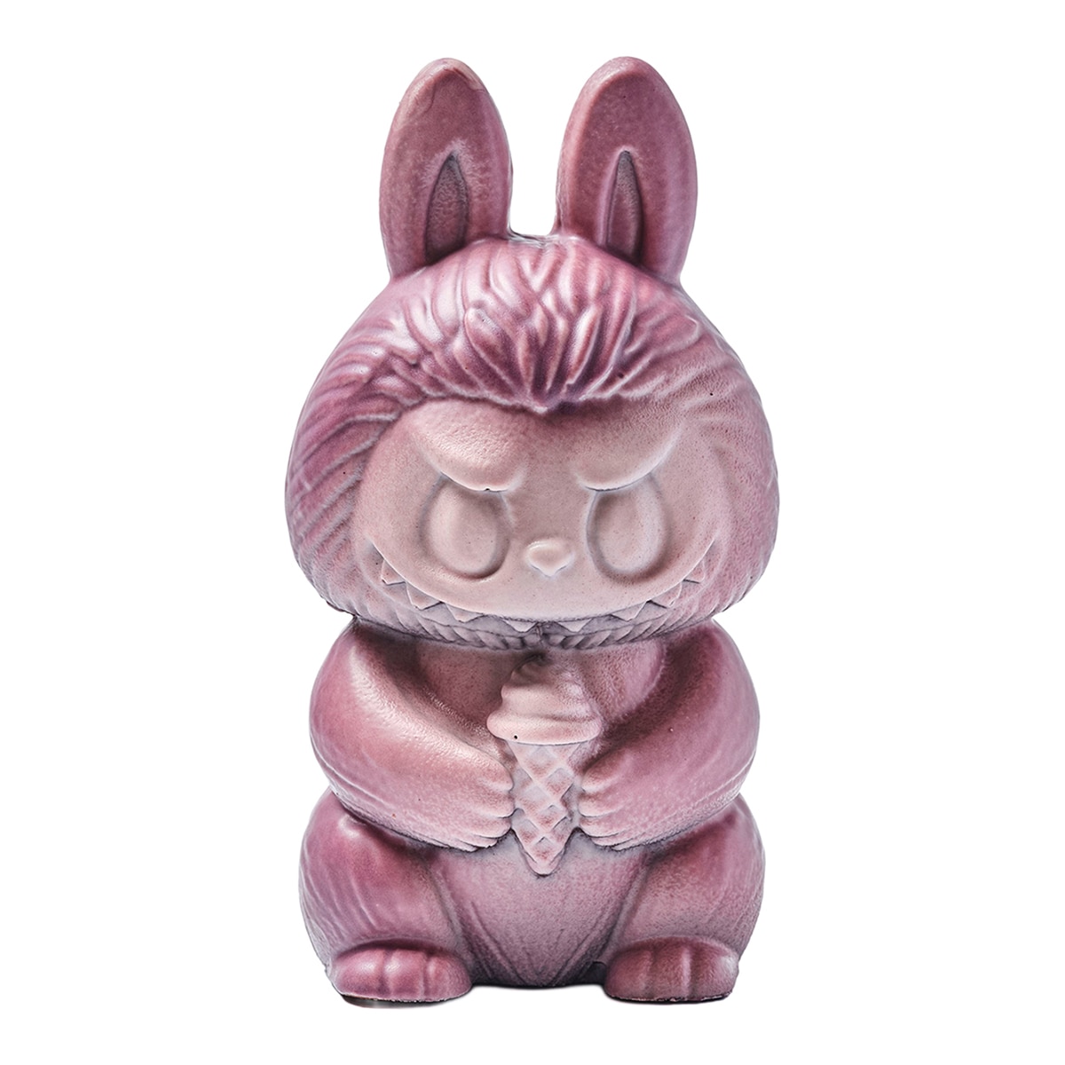 Imagen 1 de Figura de chocolate con leche con gragea de arándanos, fruta de la pasión y caramelo de fresa Rocambolesc