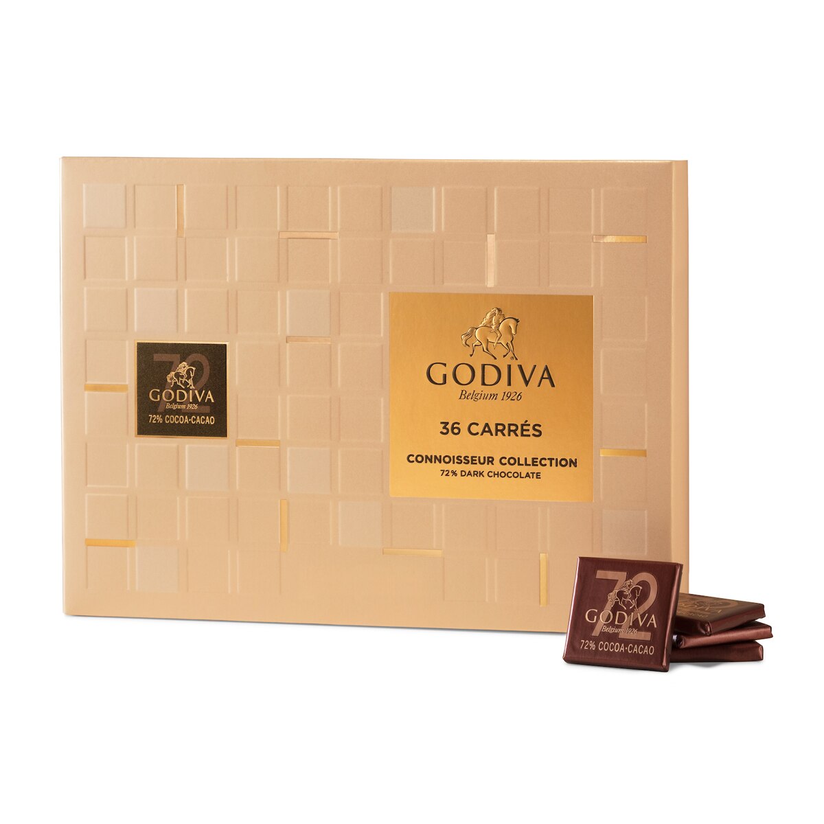 Carrés de chocolate negro Colection 36 piezas Godiva 2