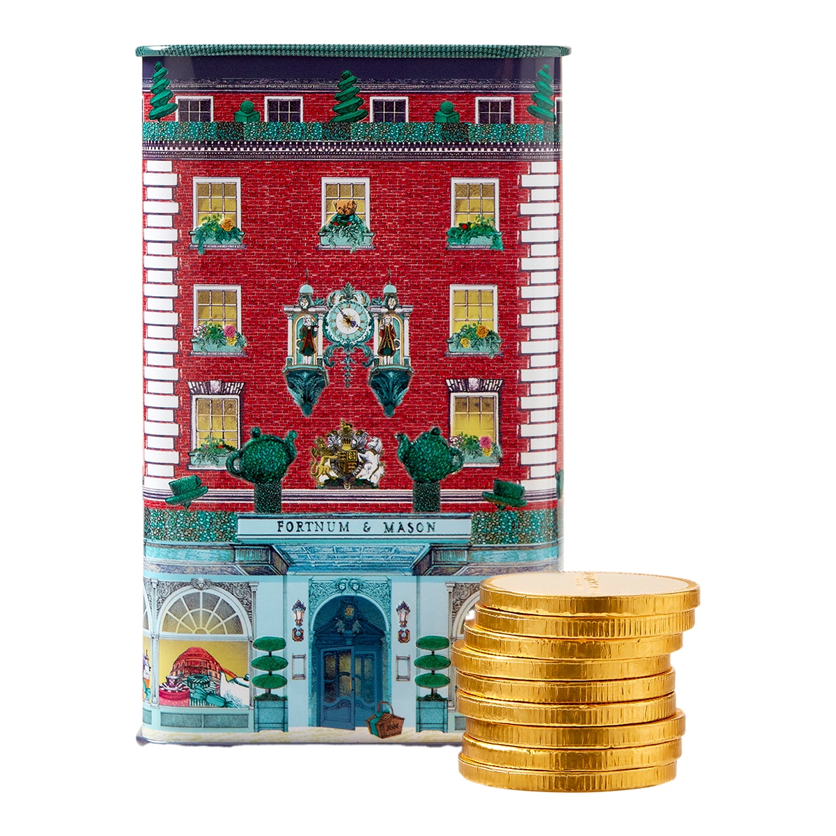 Imagen 0 de Caja de monedas de chocolate Fortnum & Mason