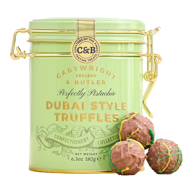 Imagen 0 de Trufas de chocolate con leche estilo Dubái de pistacho Cartwright & Butler