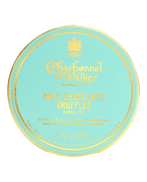 Trufas de chocolate con leche Charbonnel et Walker